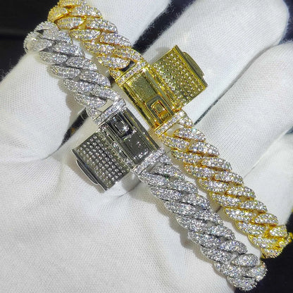 Moissanite Link Bracelet