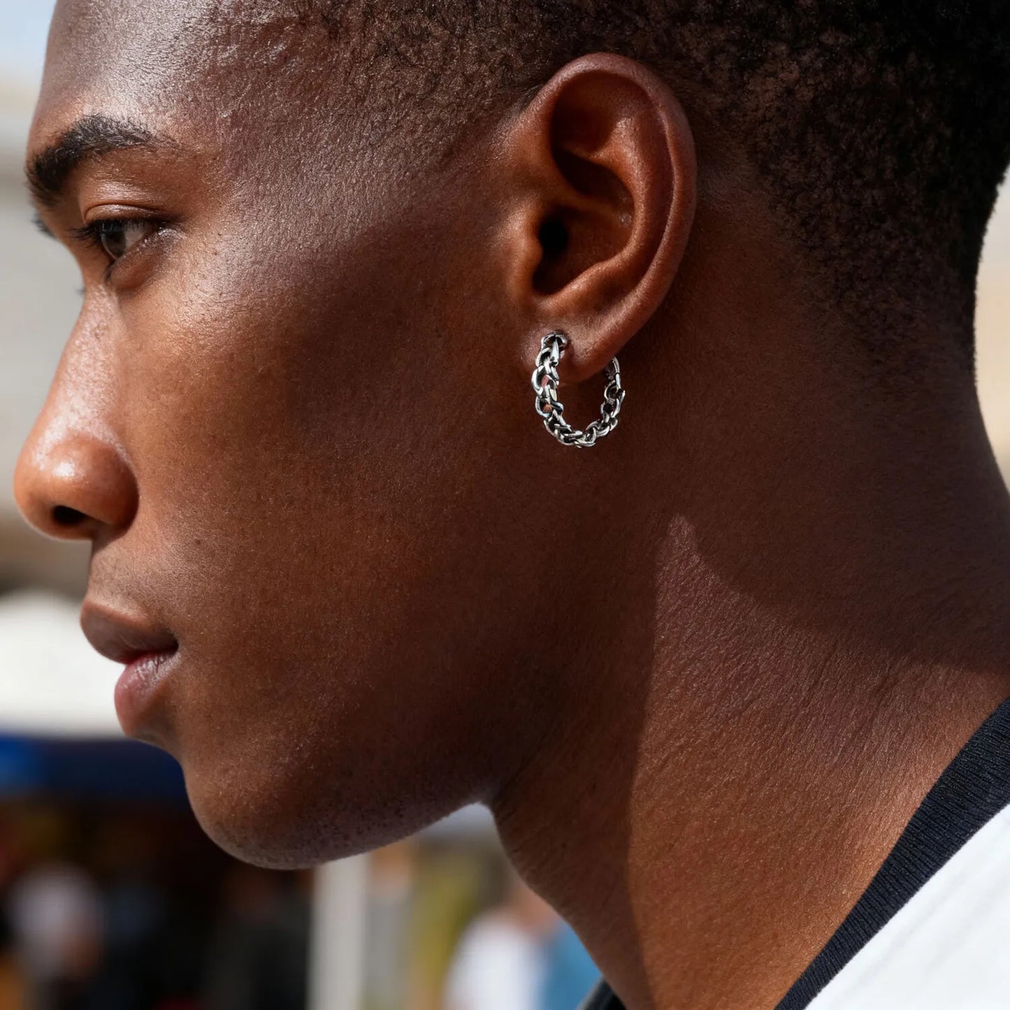 Weaving Hoop Earrings